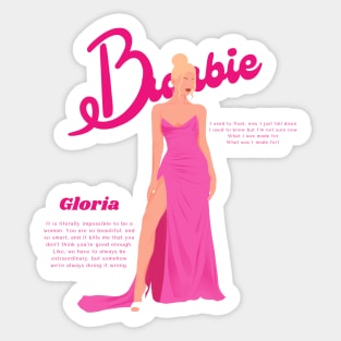 Barbie Sticker